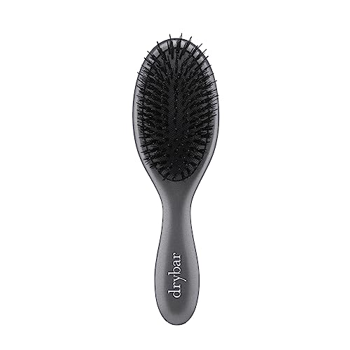 Image of Drybar Bristle Hair Brushes - The Flat Mate range || Handcrafted boar bristle brush, premium boar and nylon bristles, lightweight imported beechwood, helps condition & add shine || All hair types