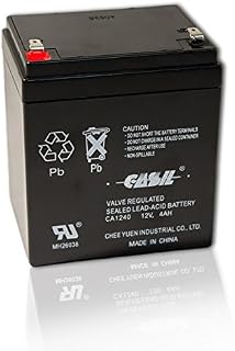 CASIL CA-1240 12V 4AH Alarm System Battery Back Up Vista 20P ADT