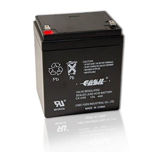 CASIL CA-1240 12V 4AH Alarm System Battery Back Up Vista 20P ADT