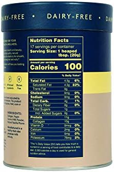 Dose & Co Dairy-Free Collagen Creamer - Vanilla 340g, Vanilla