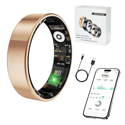 Smart Ring with Sleep & Stress Monitor