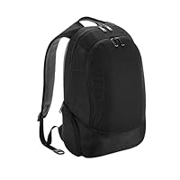 Quadra Vessel Slimline Laptop Backpack, Black, O/S. QD906