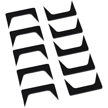 10 Pieces 2" Wide Pinch Dogs, Bench Dog Clamps with Square Back and Tapered Legs for Woodworking, CNC, Panel Processing Project to Secure Wood Slabs