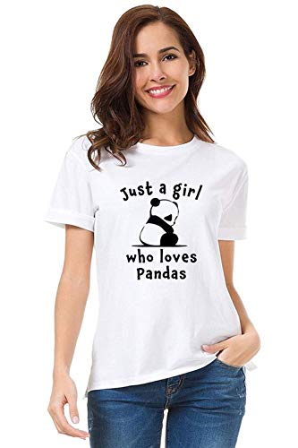 Graphic Printed T-Shirt for Women | Funny Quote Love Panda Beer | English Slogan Stylish T Shirt | Round Neck Tees Half Sleeve Animal tees