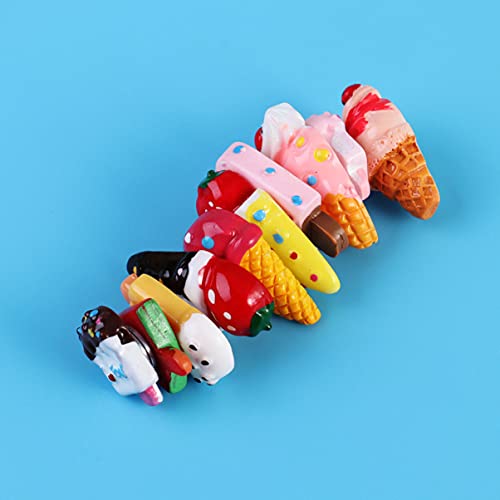 Cabilock 20 peças de geladeira, geladeira, magnético, geladeira, ímãs, adesivos, decoração de escrit