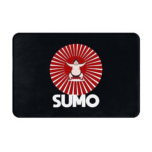 玄関マット カーペット かわいい お相撲さん 和風 ドアマット 屋外用 玄関マット 泥落とし ドアマット 滑り止め 吸水 厚手 耐磨耗性 40x60cm 業務用 オフィス用 家庭用 キッチンマット 洗える 床暖房対応 オールシーズン適用