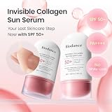 Biodance Invisible Collagen Peptide Sun Serum SPF 50+ PA++++ | Korean Sunscreen SPF 50+ | Skin Caring Collagen Sun Serum | 243Da Collagen & 10 Peptides | Improving Makeup Adhesion | Korean Skincare