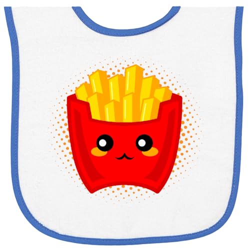 inktastic French Fries Funny Food Baby Terry Cloth Bib