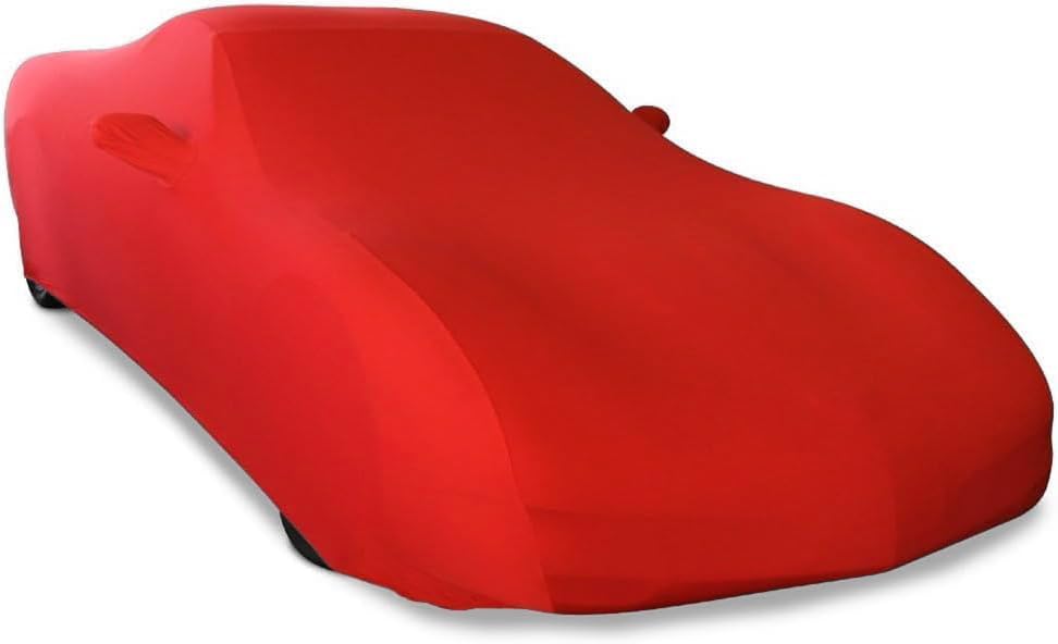 Miniatura 3 de C5 Corvette 1997-2004, funda para auto Ultraguard satinada, elastizada, para interiores, Rojo