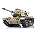 TOUCAN RC HOBBY US in Stock Tongde 1/16 RC Battle Tank M60A1 ERA USA BB Infrared Battle Toy RTR 320° Model