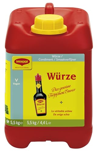 MAGGI Professional Würze, vegan, universell einsetzbar, 1er Pack (1 x 5,5kg Kanister)