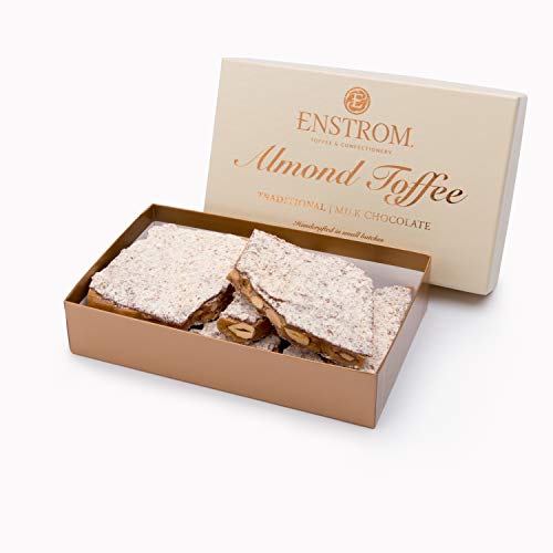 ALMOND TOFFEE - 1lb. MILK CHOCOLATE