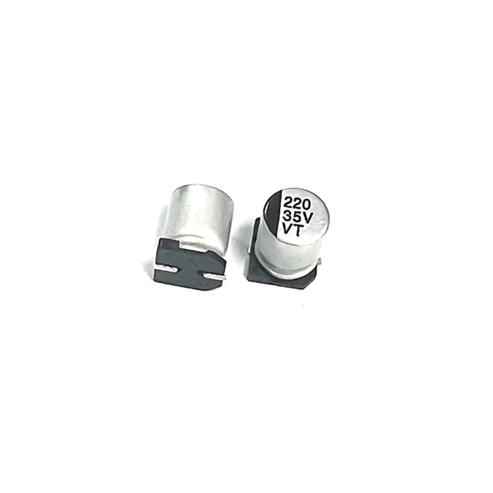 Condensateurs 35V220UF SMD en aluminium de haute précision pour équipements durables