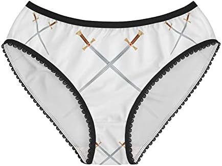 SpreadPassion Swords Panties, Swords Underwear, Briefs, Cotton Briefs, Funny Underwear, Panties For Women