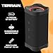 Skullcandy Terrain Wireless Bluetooth Speaker - IPX7 Waterproof Portable Speaker with Dual Custom Passive Radiators, 14 Hour Battery, Nylon Wrist Wrap, & True Wireless Stereo