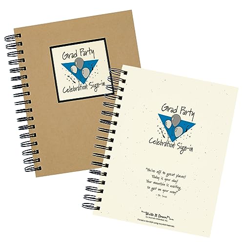 Fête de grad mémorable : offrez ce journal de sign-in unique