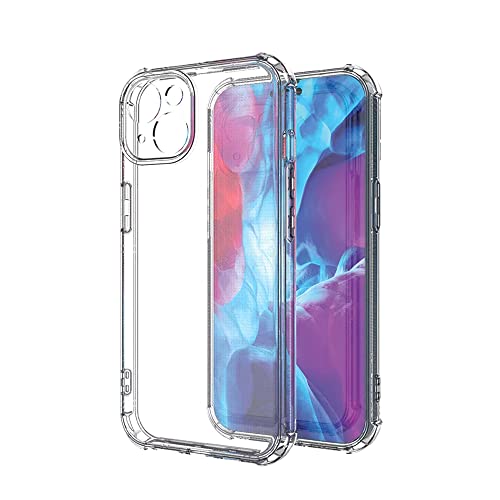 Amazon Brand – Solimo TPU Transparent Mobile Soft & Flexible Shockproof Back Cover with Cushioned Edges for iPhone 13- Clear- Best and cheap mobile covers in India