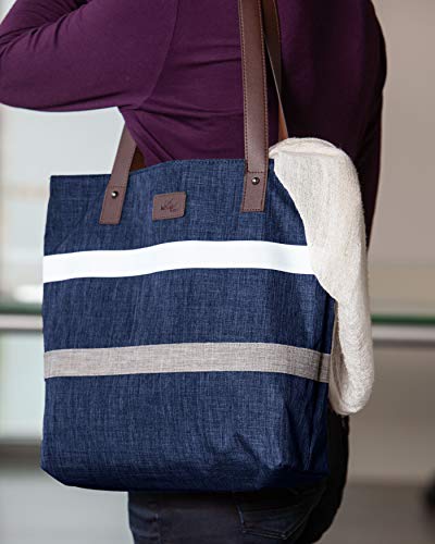 Bolso tote de hombro para mujer, bolso de mano con asa superior, tipo cartera o satchel, ideal para trabajo, universidad, viajes, negocios y uso casual miniatura 3