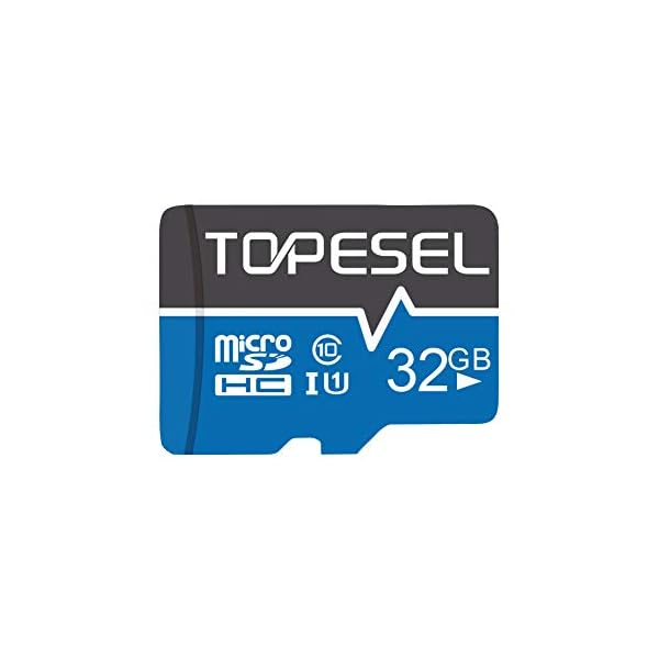 Micro SD Karte 32GB, TOPESEL Sd Karte 32gb SD Karte MicroSD tf Speicherkarte SDHC High Speed bis zu 85 MB/s Micro SD…