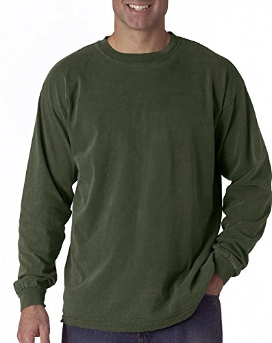Image of Comfort Colors Chouinard 6014 Adult Heavyweight Long Sleeve Tee Hemp XX-Large