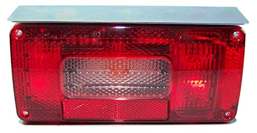 Berger + Schröter 31409 Beleuchtungshalterset für Heckträger Korb Verzinkt