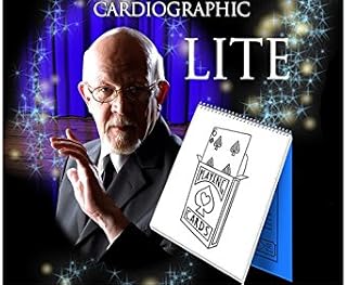 Magikraft Studios Cardiographic LITE Black Card by Martin Lewis - Trick