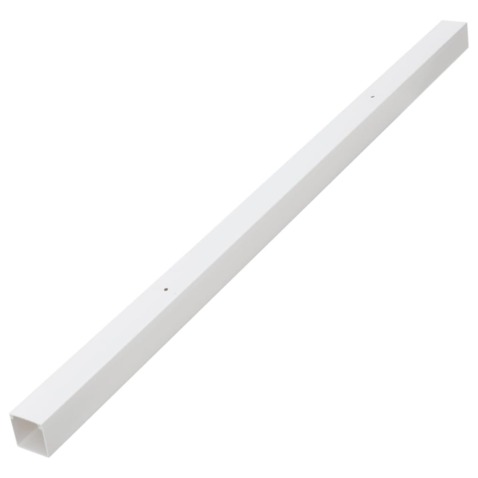 Canalina per Cavi 60x60 mm 10 m in PVC-Electric Canaline di Varie Dimensioni per cablaggi in plastica passacavi Bianco coprifili a Parete con Copertura Ottima qualità