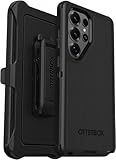 OtterBox Samsung Galaxy S25 Ultra (Only) - Defender Series Case - Black - Holster Clip Included - Rugged & Durable - with Port Protection - Wireless Charging Compatible - Non-Retail Packaging