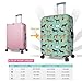 SWEET TANG Washable Luggage Cover Fashion Animal Print Horse Suitcase Protector Fits 18-32 Inch Luggage