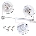 Buondac - Pistones a Gas Muebles Cocina Amortiguador Puertas Elevables (100N /10kg...