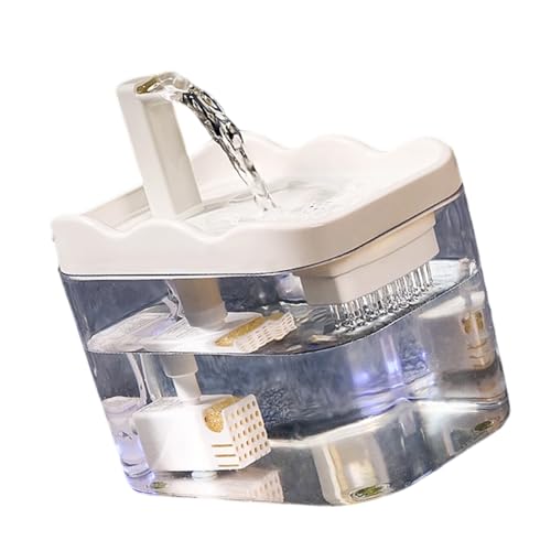 Fuente automática de agua para mascotas, silenciosa y con filtro