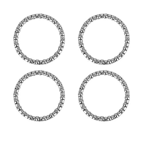 X AUTOHAUX 4pcs 40mm Manivelle Roulements Roue Vélo Roulement Retenue pour Vélo