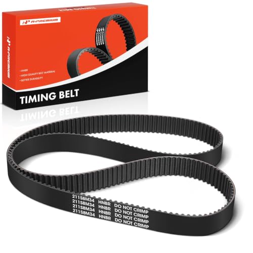 A-Premium Engine Timing Belt Compatible with Toyota & Lexus Cars - Tundra 2000-2009, 4Runner...