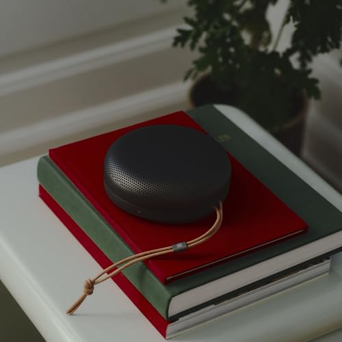 Image of Bang & Olufsen Beosound A1 (3rd gen) - Portable Compact Wireless Bluetooth Speaker, Waterproof (IP67), C2C Certified, up to 24 Hours of Playtime and 3 Microphones for Voice Calls - Warm Granite