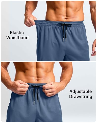 Image of G Gradual Men's Athletic Workout Shorts with Pockets 5 inch /7 inch /9 inch Lightweight Quick Dry Gym Basketball Running Shorts for Men