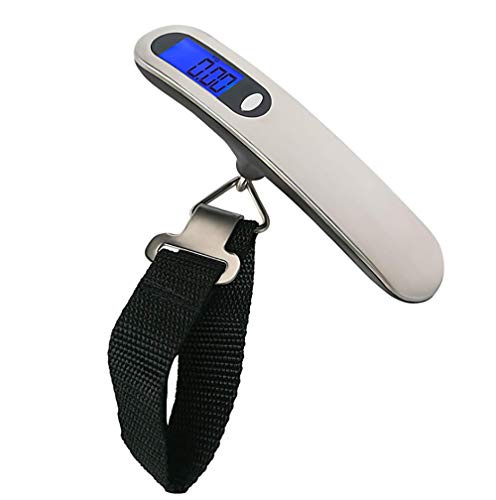 Preisvergleich Produktbild Tragbare 50 Kg Edelstahl Tragbare Kofferwaage Tragbare Elektronische Waage Ausdrückt Elektronische Waage Gepäck Wegskala