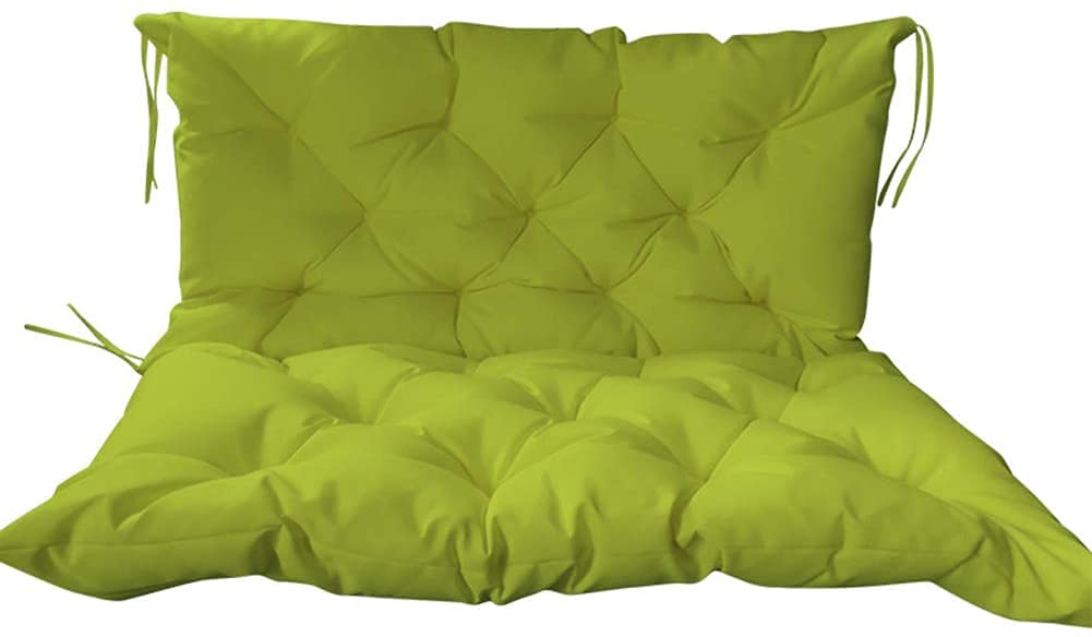 Cuscino per panca da giardino motivo foglie 150x50x3 cm