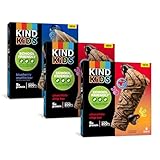 KIND Kids School Friendly Blueberry Muffin and Chocolate Chip Oat Bars Variety Pack, Tree Nut and Peanut Free, Gluten Free, Made With Whole Grain Oats, 5g Protein, 15 Count