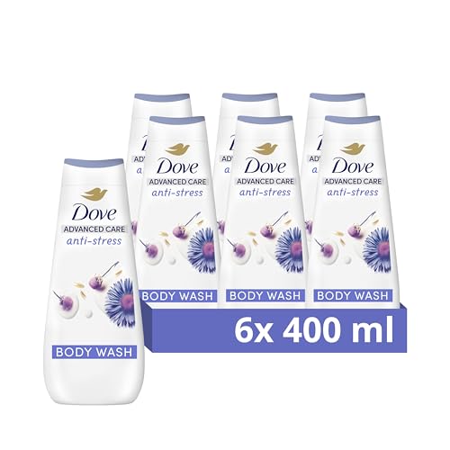 Dove Advanced Care Anti-Stress Body Wash Chamomile & Oat Milk 6x 400 ml