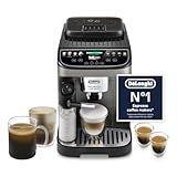 De'Longhi Magnifica Evo Next ECAM312.80.TB, Automatic Coffee Machine With Automatic Milk Frother, Bean To Cup Coffee and Cappuccino Machine with Intuitive Touch Display, Black/Titanium