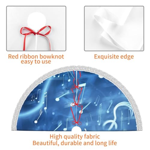 Tapis de sapin de Noël en peluche douce de qualité supérieure - 6