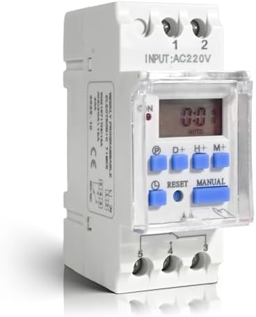 SENSILUX Programmable Digital Timer Switch 30A | Daily & Weekly Time ...