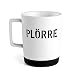 Produktbild PLÖRRE - Porzellanbecher Kaffeebecher Bürotasse Henkeltasse