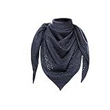 Kreuzstrick, funkelnder Lurex Strick