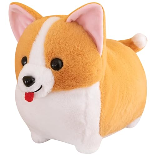 25cm Kuschelige Corgi, Weicher Corgi Plüsch, Super Soft Kuscheltier, Steht alleine, Kuscheltiere, Creative Gifts for Boys and Girls, Birthday Gifts, Ideal für junge Erwachsene und Büroangestellte