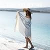 Oversized Turkish Beach Towel – Ray Silver Premium 40x71 Inch, 100% Cotton, Quick-Dry & Sand-Free – Perfect For Beach, Travel, Pool, Yoga