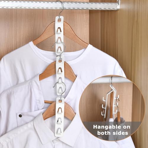 JDCMEI 12 Stück Kleiderbügel Platzsparend, Verbindungshaken für Kleiderbügel, Kleiderbügel Haken, Cascading Gestapelte Kleiderbügel Haken, Multifunktionshaken für Mehr Nutzbaren Platz Im Schrank