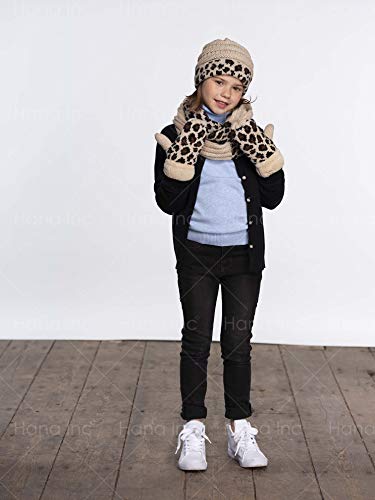ScarvesMe 2-9 years old Kids Children Girl Boy Animal Leopard Ribbed Soft Warm Infinity Scarf4
