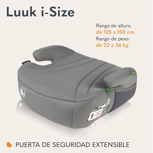 Miniatura 2 de Lionelo Luuk I-Size Elevador Infantil, De 22 A 36 Kg De 125 A 150 Cm, Grupos 2 Y 3, Asiento Y Reposabrazos Cómodos, Revestimiento Extraíble