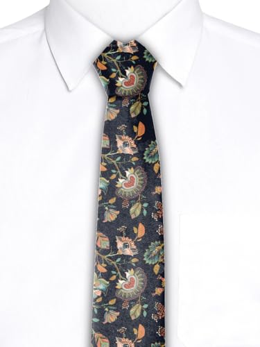 Image of BLACKSMITH Fashion Printed Tie for Men - Fashion Accessories for Blazer, Tuxedo or Coat.